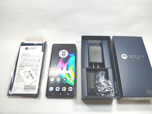 motorola edge 20 フロストオニキス XT2143-1