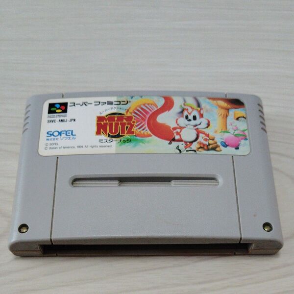 ミスターナッツ MR.NUTZ スーパーファミコンソフト(箱・説明書なし) 毎日値引