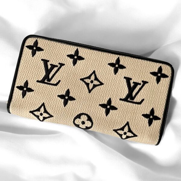 美品 ルイヴィトン バイザプール ジッピーウォレット 長財布 モノグラム 夏 LOUIS VUITTON