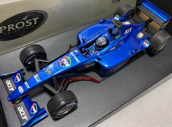 1/18 ミニチャンプス プロスト AP04 J.アレジ F1 ミニカー PMA Minichamps Spark