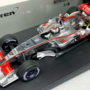 カスタム品 1/18 ミニチャンプス マクラーレン MP4-21 K.ライコネン F1 ミニカー Minichamps Spark