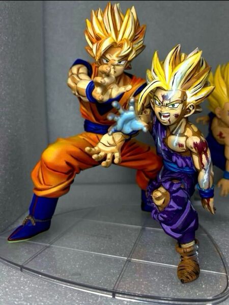 リペイント ドラゴンボール DRAMATIC SHOWCASE 親子かめはめ波 孫悟空 孫悟飯