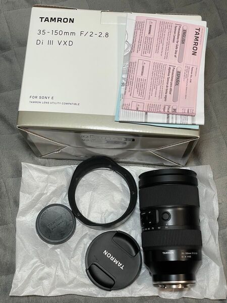 TAMRON 35-150mm F/2.8 Di III VXD ズームレンズ