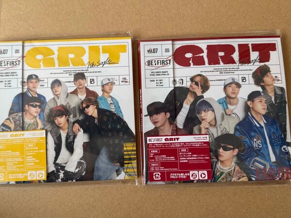 BE:FIRST GRIT LIVE盤MV盤DVD