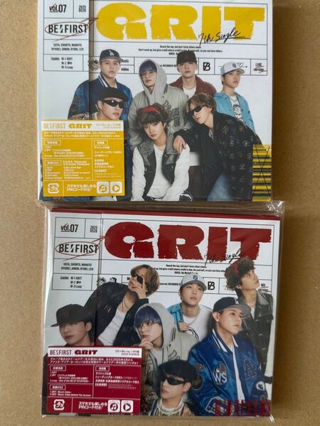 BE:FIRST GRIT LIVE盤MV盤セットBlu-ray