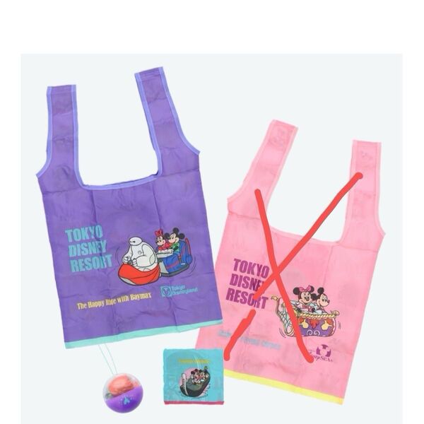 Disney sea ディズニーシー限定 エコバッグ new 東京ディズニーリゾート ベイマックス カプセルトイ