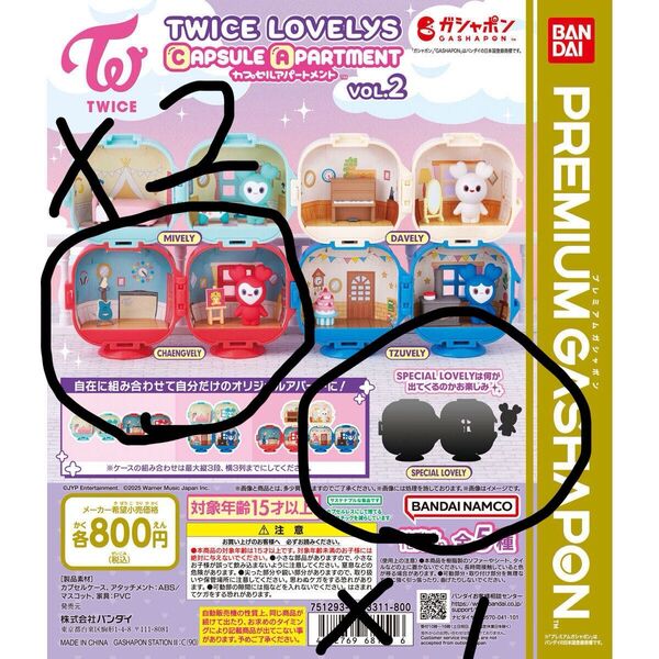 TWICE LOVELYS CAPSULE APARTMENT vol.2