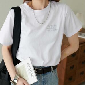 ☆新品未使用☆DISCOAT ショートTシャツ 半袖 ロゴTシャツ