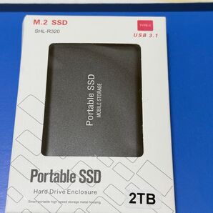 ポータブルSSD 2TB SHL-R320 USB 3.1 動作確認済