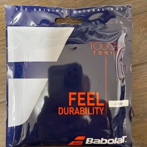 超お買い得!硬式テニスガット 新品 タッチトニック Babolat Touch Tonic ナチュラル 12m 1.35
