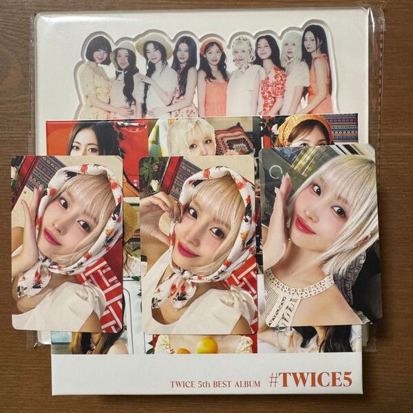 TWICE モモ トレカ 初回限定盤A コンプ アクリルスタンド #TWICE5 MOMO 初回限定盤B