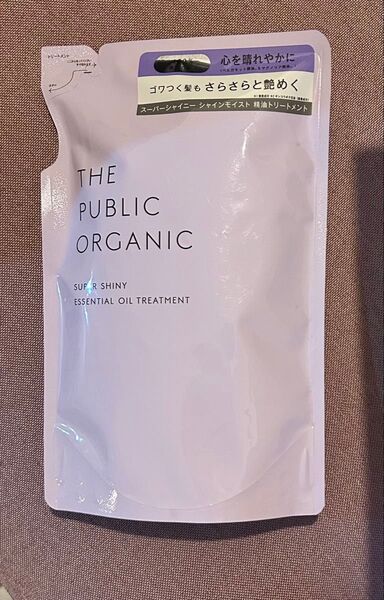 ザパブリック オーガニックスーパーシャイニー トリートメント 詰め替え 400ml THE PUBLIC ORGANIC