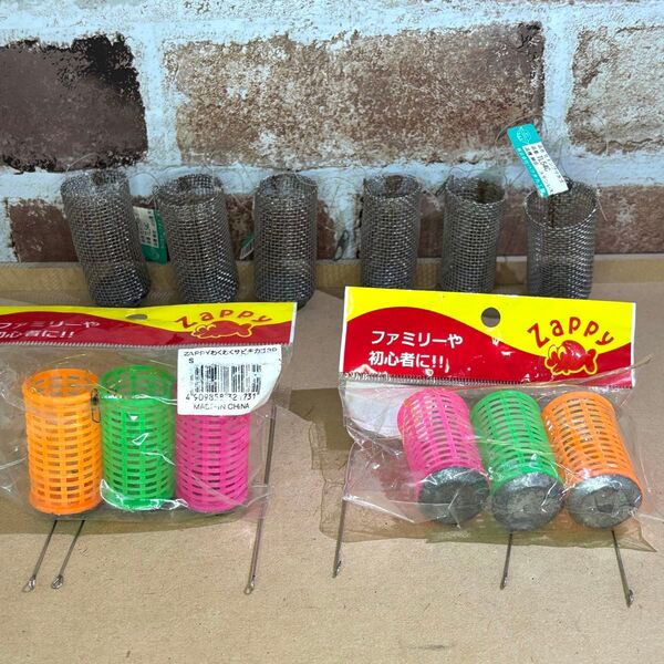 サビキカゴ コマセカゴ 天秤付き ピン付き まとめ売り 全12個