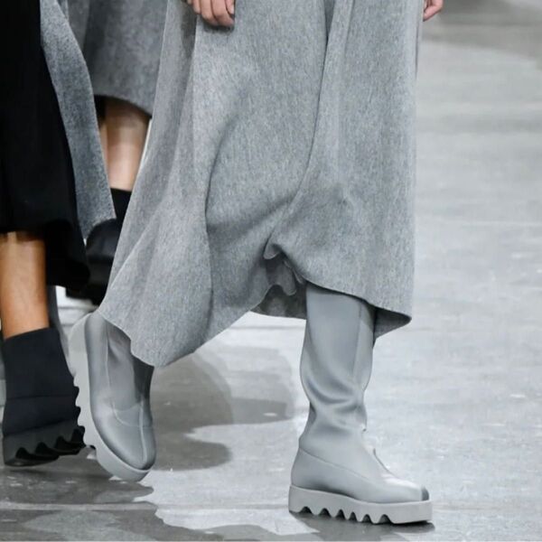 ISSEY MIYAKE×UN イッセイミヤケ ブーツ プリーツプリーズ