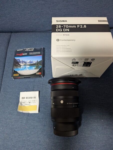 SIGMA 28-70mm F2.8 DG DN Contemporary レンズ おまけ付き ソニーE-マウント