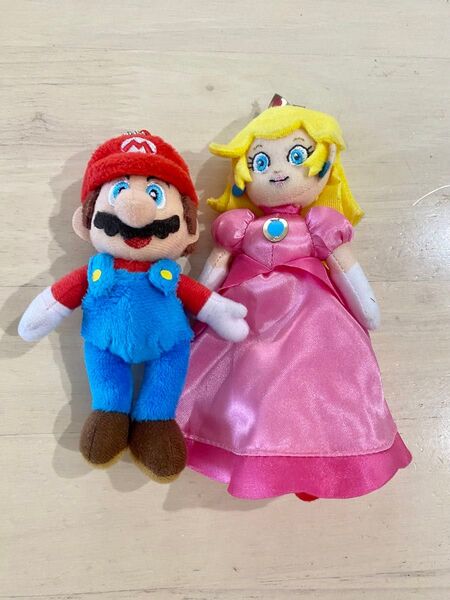 USJ マリオ&ピーチ姫 キーホルダー