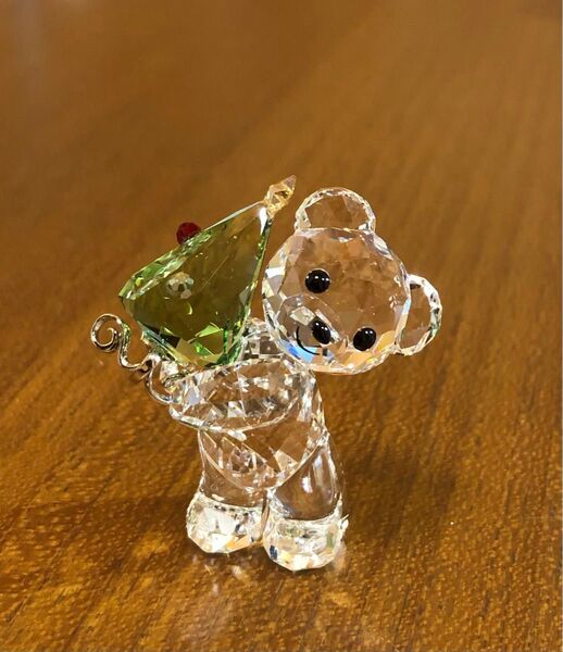 SWAROVSKI スワロフスキー クマ 置物 クリスタル