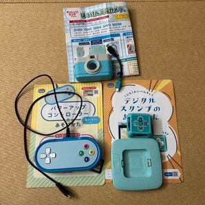 パワーアップコントローラー デジタルスタンプ はっけんミニカメラ 3点セット