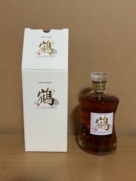 【蒸溜所限定】ニッカ 鶴 新品未開封ボトル 箱付き