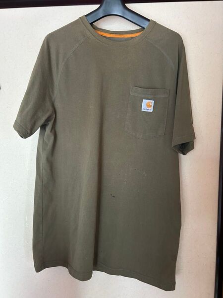Carhartt カーハート Tシャツ 胸ポケット アメリカ古着