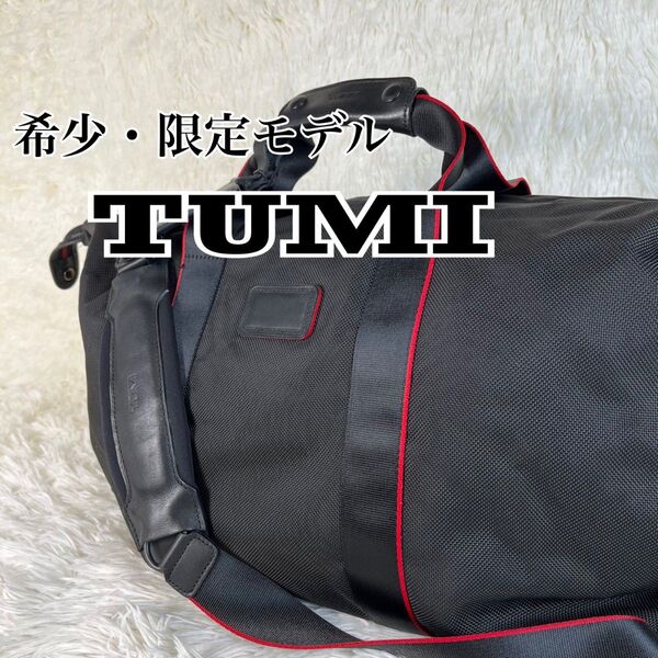 TUMI ボストンバッグ 22149DL9 レザータグ ブラック 旅行