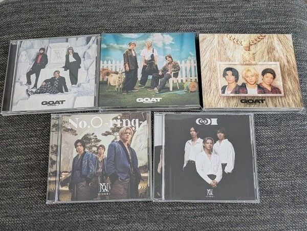 Number_i GOAT3形態 NO.0-ring-通常盤 No.1通常盤 CD アルバム