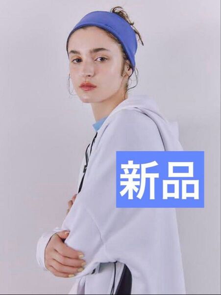 エミ新品★emmi yogaサステナレッチヘアバンド吸水速乾性接触冷感旭化成コラボスポーツバンドヨガウエア