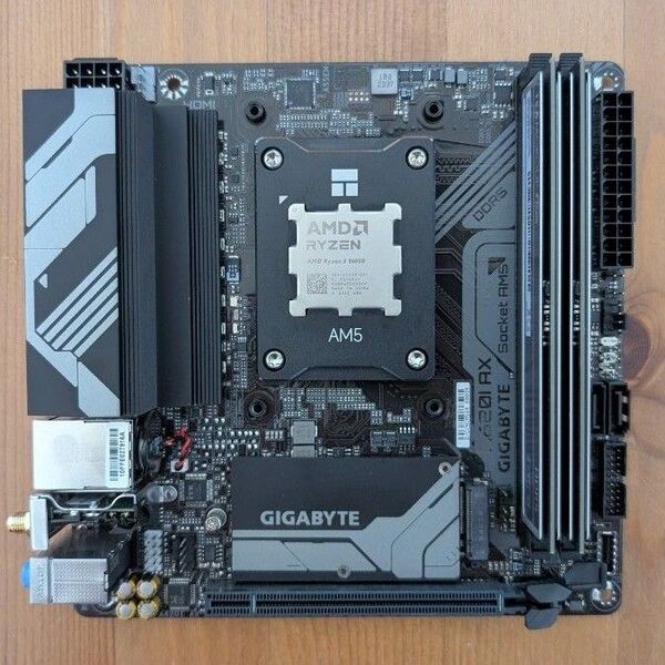 CPU + mini-itx マザーボード + メモリ セット