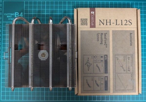【美品】 noctua NH-L12S L-TYPE LOW-PROFILE COOLER CPUクーラー