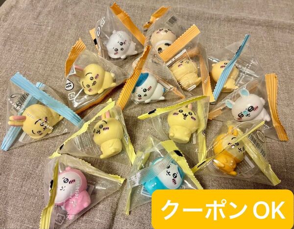 〈クーポンで500円引き〉ちいかわ インテリアミニフィギュア 13種類 うさぎ全種 ハチワレ モモンガ くりまんじゅう ラッコ