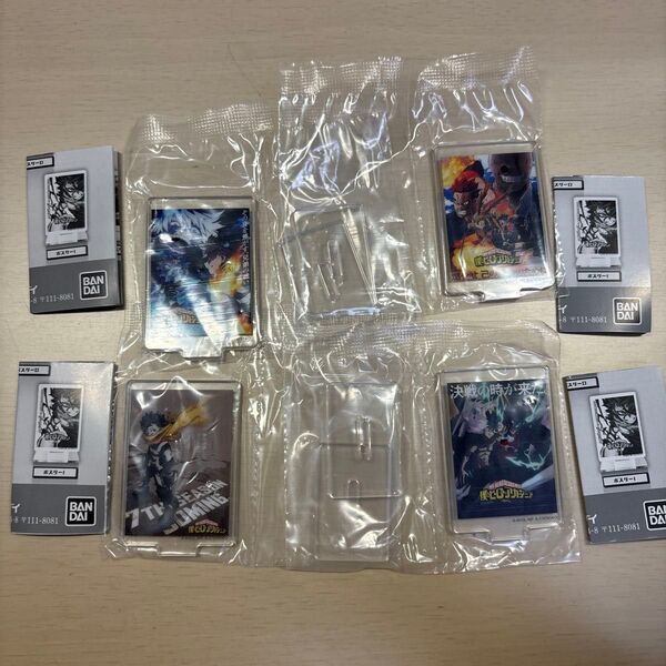 僕のヒーローアカデミア ポスターアクリルスタンド03 4個セット