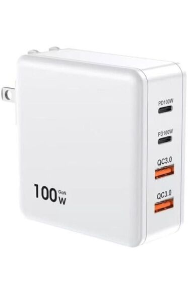 充電器 タイプc 100w PD 急速充電器 4ポート同時充電 軽量 小型 USB PD3.0/QC3.0/PPS/