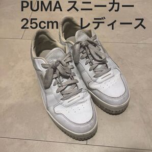 PUMA プーマ スニーカー 厚底 プラットフォーム キャリーナ ストリート レディース 靴 くつ 25cm