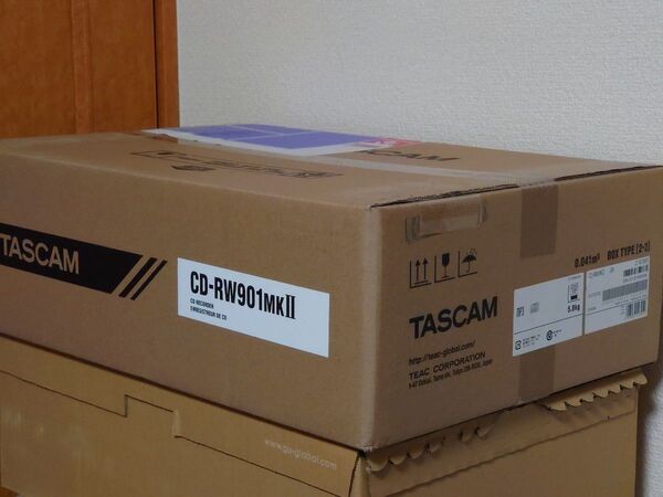 超希少 TEAC TASCAM CD-RW901MKII 新品未開封品