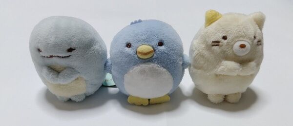 ★★ すみっコぐらし ★ てのりぬいぐるみ ※ とかげ ぺんぎん ねこ