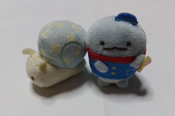 ★★ すみっコぐらし ★ てのりぬいぐるみ ★ とかげ バスガイド にせつむり