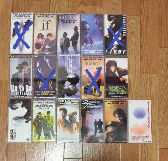 CHAGE & ASKA ☆ シングル 12枚 まとめて ☆ チャゲ&飛鳥