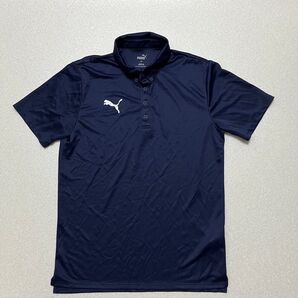 PUMA プーマ ポロシャツ ネイビー Lサイズ