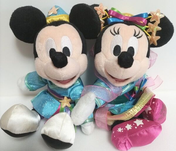 東京ディズニーランド 七夕Days2016 ミッキーマウス&ミニーマウス ペアぬいぐるみ