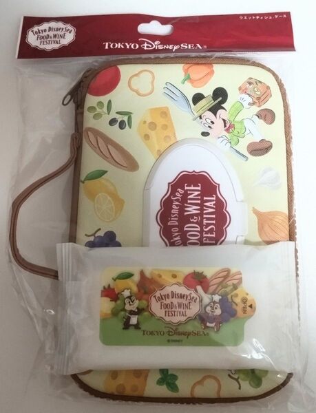 ウェットティッシュケース フード&ワインフェスティバル ミッキーマウスと仲間たち 東京ディズニーシー
