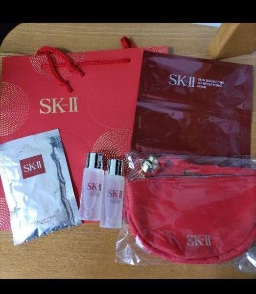 SK-II フェイシャルトリートメントエッセンス 2本 マスク 1枚とおまけ付