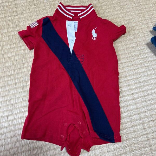 ロンパース カバーオール 子供服 男の子 ベビー服 ラルフローレン