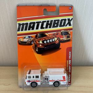  out of print * new goods * unopened Matchbox fire-engine MATCHBOX PIERCE FIRE pump car 