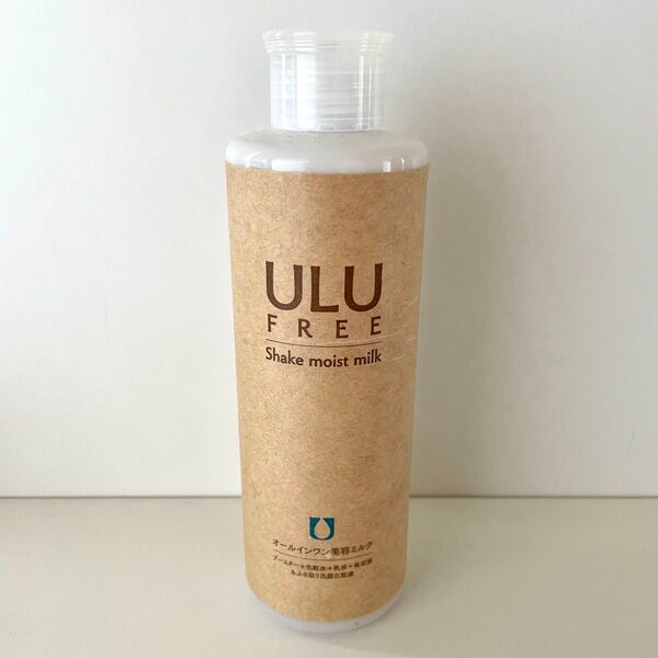 ULU free ウルウ フリー シェイク モイスト ミルク 残 80mL 中古 オールインワン ローション