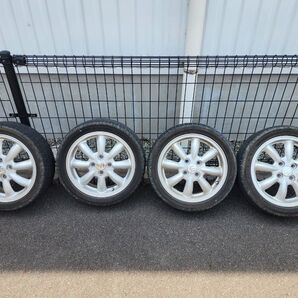 ミニライト 15インチ ホイール 4本 165/50r15