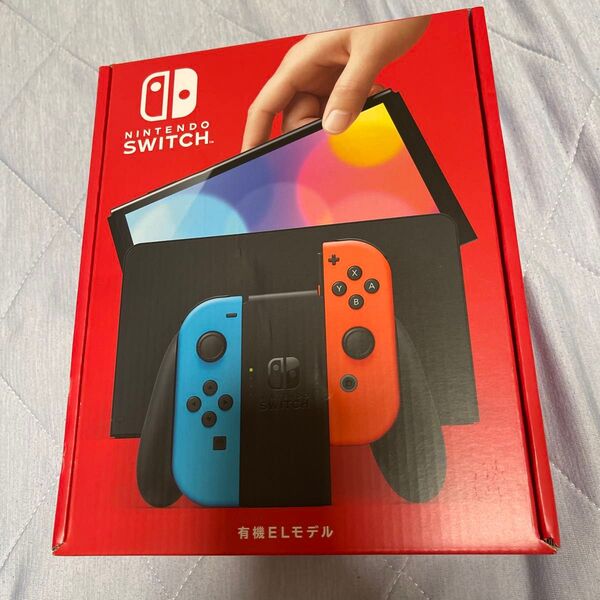 新品未使用 Nintendo Switch 有機ELモデル ネオンブルー・レッド