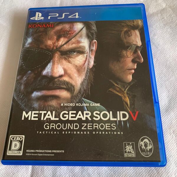PS4 METAL GEAR SOLID V GROUND ZEROES