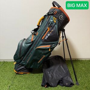 BIG MAX ビッグマックス キャディバッグ 軽量 スタンド式 9型 2.3kg 46インチ対応