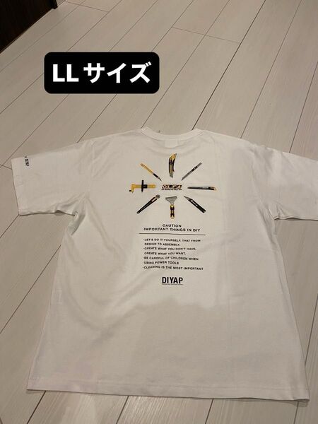 DIYAP × OLFA コラボTシャツ ホワイト LL未使用