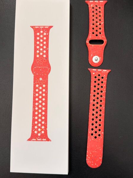 Apple Watch series10 42mm用 純正Nikeスポーツバンド マジックエンバー M/L